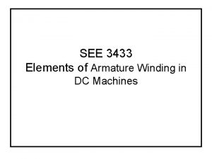 Dc motor armature winding diagram