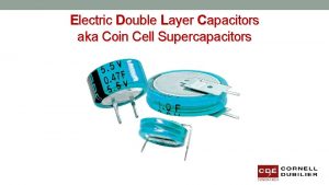 Coin cell supercapacitor