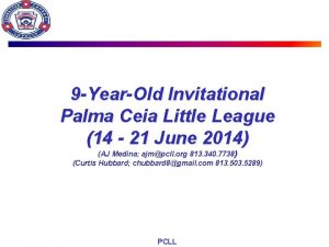 Palma ceia little league