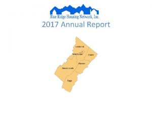 2017 Annual Report BRHNS 2017 FOOTPRINT From January
