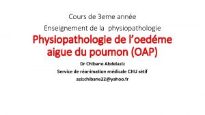 Cours de 3 eme anne Enseignement de la