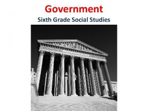 Government Sixth Grade Social Studies Compare Contrast Various