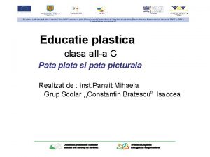 Educatie plastica clasa 5