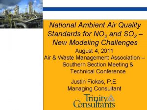 National Ambient Air Quality Standards for NO 2