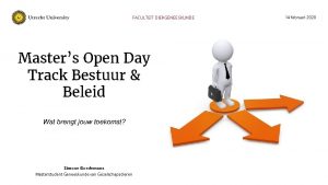 FACULTEIT DIERGENEESKUNDE Masters Open Day Track Bestuur Beleid