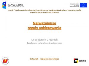 Projekt Rola bezporednich inwestycji zagranicznych w ksztatowaniu aktualnego