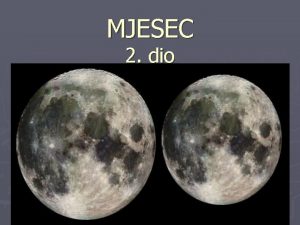 MJESEC 2 dio Kako se mjeri udaljenost Mjeseca