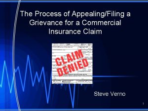 The Process of AppealingFiling a Grievance for a