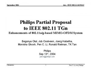 September 2004 doc IEEE 802 11 04945 r