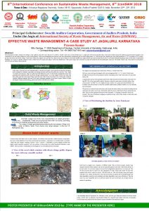 EFFECTIVE WASTE MANAGEMENTA CASE STUDY AT JAGALURU KARNATAKA