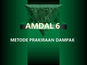 Metode prakiraan dampak