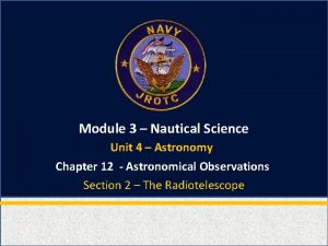 Module 3 Nautical Science Unit 4 Astronomy Chapter