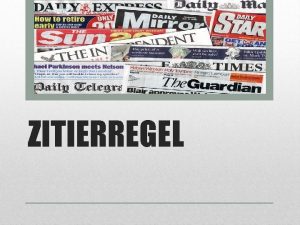 ZITIERREGEL WAS IST ZITIERFHIG jede Fachliteratur Internet Quelle