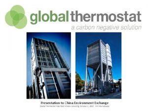Global thermostat stock