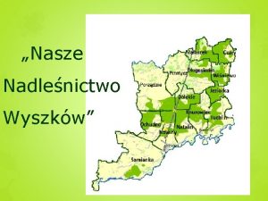 Nasze Nadlenictwo Wyszkw Chcc pozna bliej nasze Nadlenictwo