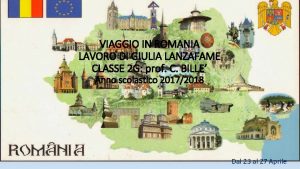 VIAGGIO IN ROMANIA LAVORO DI GIULIA LANZAFAME CLASSE