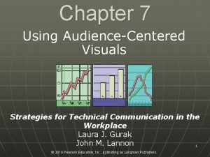 Chapter 7 Using AudienceCentered Visuals Strategies for Technical