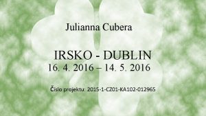 Julianna Cubera IRSKO DUBLIN 16 4 2016 14