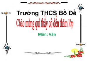 Trng THCS B Mn Vn Ancxen 1805 1875