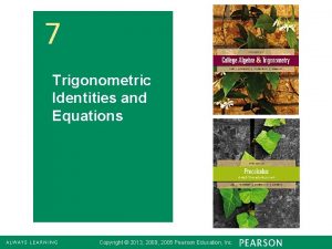 7 Inverse Trigonometric Exponential Identities and Equations Logarithmic