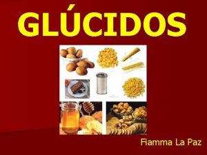 GLCIDOS Fiamma La Paz n Son GLCIDOS las