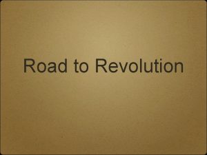 Road to Revolution Seven Years War 1756 1763