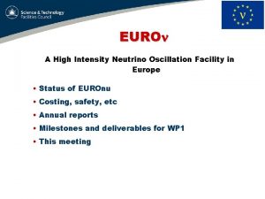 EURO A High Intensity Neutrino Oscillation Facility in