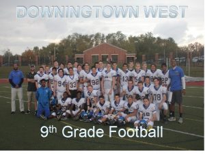 Downingtown west freshman football