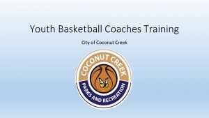 Coconut creek youth basketball