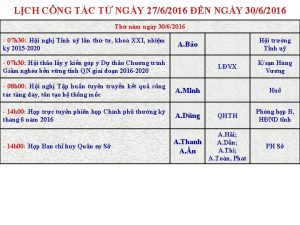 LCH CNG TC T NGY 2762016 N NGY