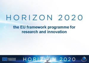 the EU framework programme for research and innovation