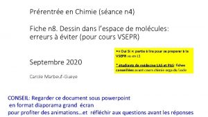 Prrentre en Chimie sance n 4 Fiche n