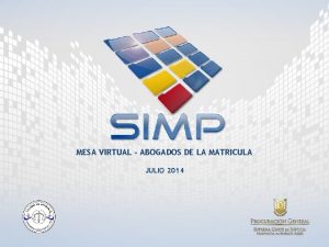 Mesa de entradas virtual simp