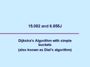 15 082 and 6 855 J Dijkstras Algorithm