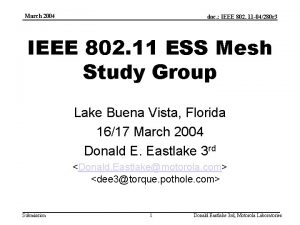 March 2004 doc IEEE 802 11 04280 r