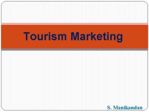 Commercial tourism meaning