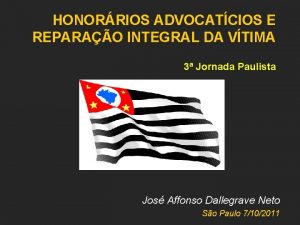 HONORRIOS ADVOCATCIOS E REPARAO INTEGRAL DA VTIMA 3