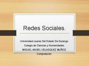 Redes Sociales Universidad Juarez Del Estado De Durango