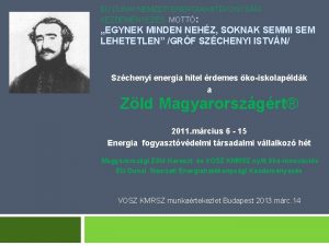 EU DUNAI NEMZETI ENERGIAHATKONYSGI KEZDEMNYEZS MOTT EGYNEK MINDEN