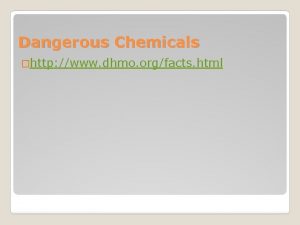 Dangerous Chemicals http www dhmo orgfacts html Chapter