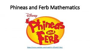 Phineas and ferb math