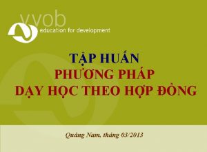 TP HUN PHNG PHP DY HC THEO HP