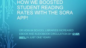 HOW WE BOOSTED STUDENT READING RATES WITH THE