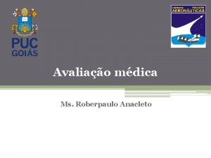 Avaliao mdica Ms Roberpaulo Anacleto Requisitos endocrinolgicos a