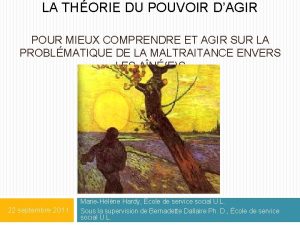 LA THORIE DU POUVOIR DAGIR POUR MIEUX COMPRENDRE