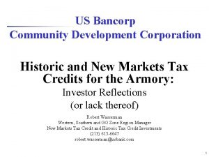 Us bancorp community development corporation