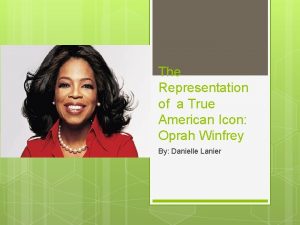 Oprah winfrey icon