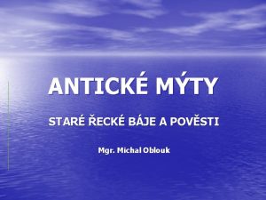 ANTICK MTY STAR ECK BJE A POVSTI Mgr