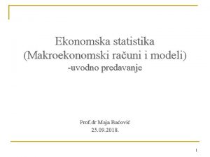 Makroekonomski modeli