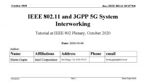 October 2020 doc IEEE 802 11 201579 r